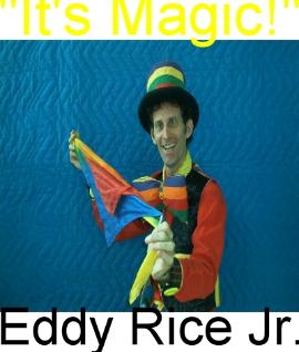 Eddy Rice performing magic